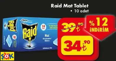 RAİD MAT TABLET RAİD MAT TABLET